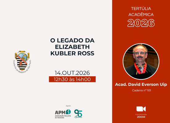 Tertúlia da Academia de Medicina de São Paulo – out. 2026